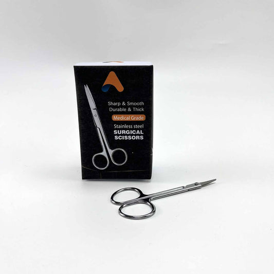 Contoured Performance Scissors All Purpose - Stainless Steel - 8" - Straight Paper and Fabric Scissors for Office, and Arts and Crafts -