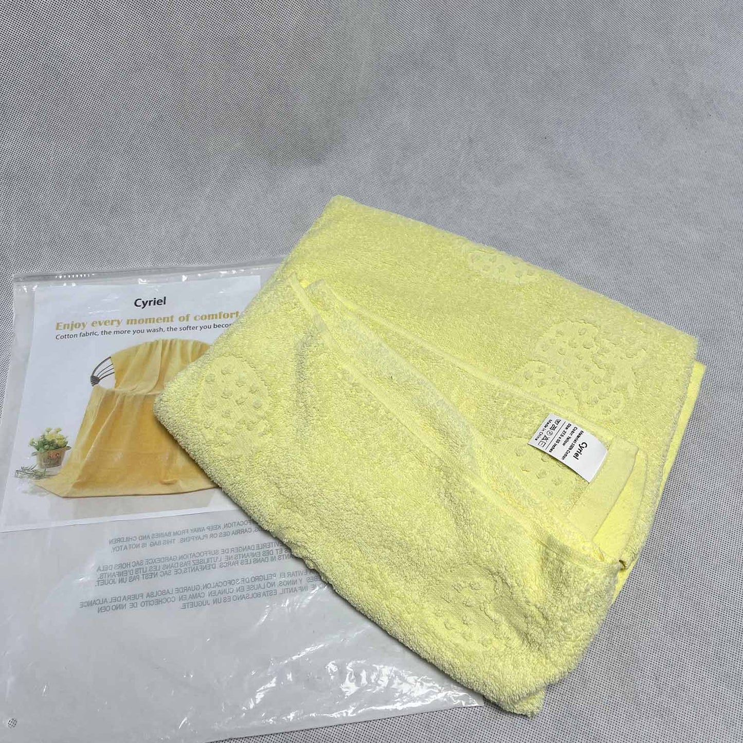 Cyriel   Towels, 100% Cotton Premium Towels | Soft & Absorbent