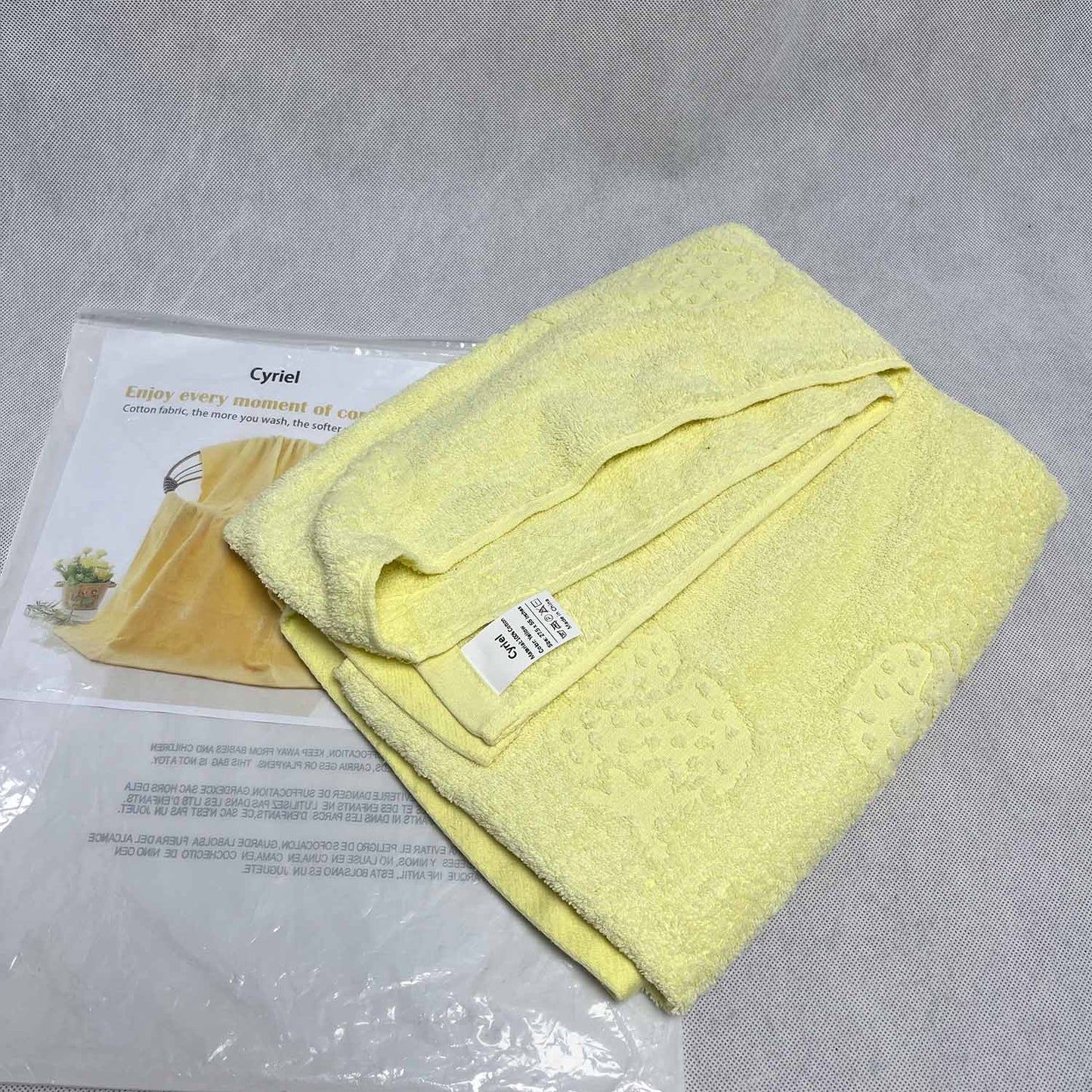 Cyriel   Towels, 100% Cotton Premium Towels | Soft & Absorbent